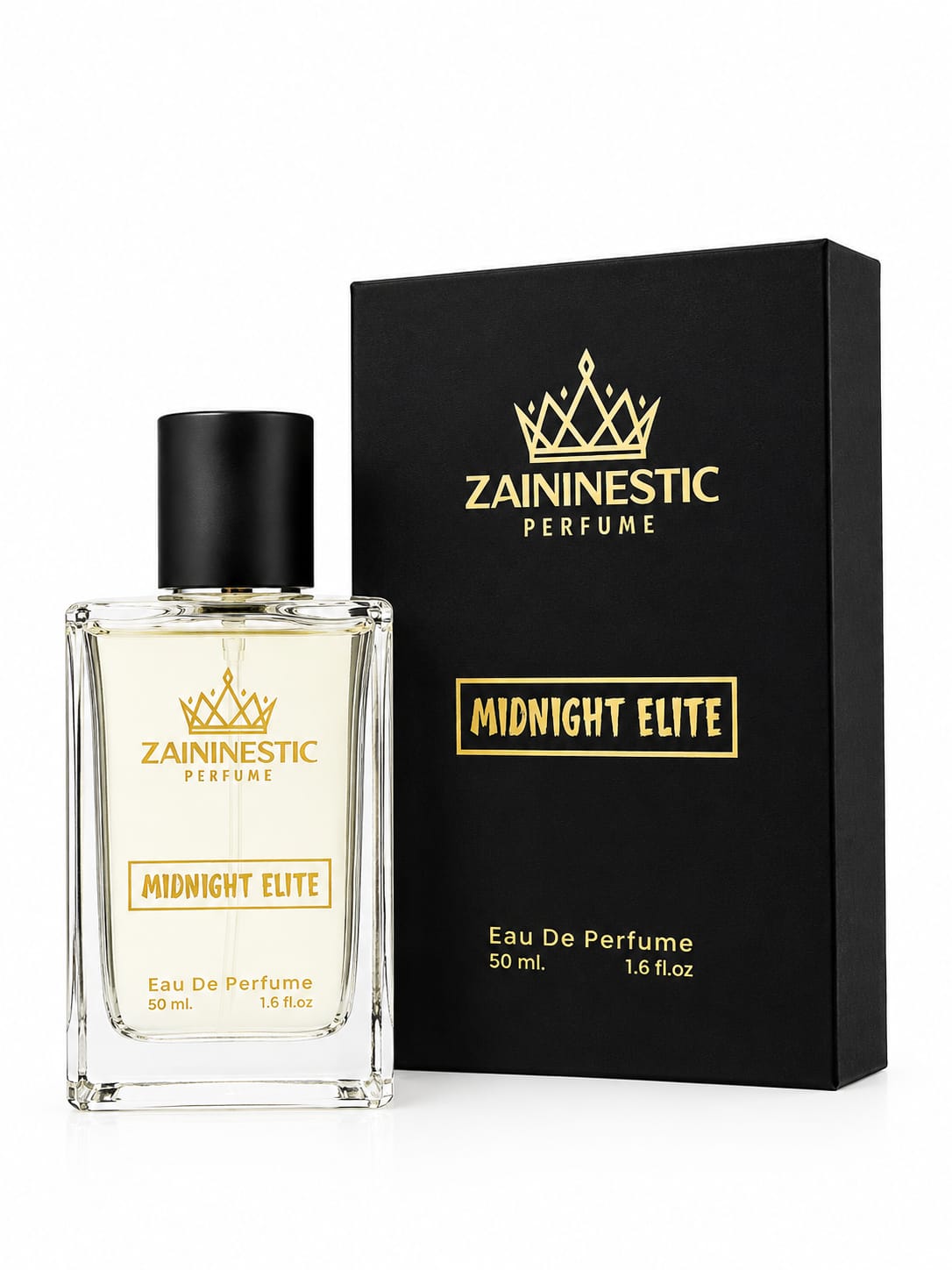Zaininestic Midnight Elite Eau de Perfume for Men – 50ml